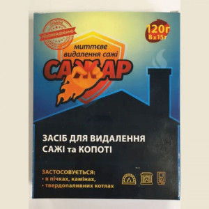 Засіб Для Видалення Сажі І Кіптяви Сажар 120 Г