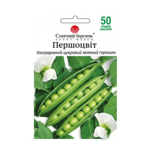 Насіння Горох Першоцвіт 50 Гр.