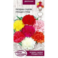 Насіння Квіти Гвоздика Садова Гренадін (Суміш) (0,2Г) Насіння Квіти Гвоздика Садова Гренадін (Суміш) (0,2Г)